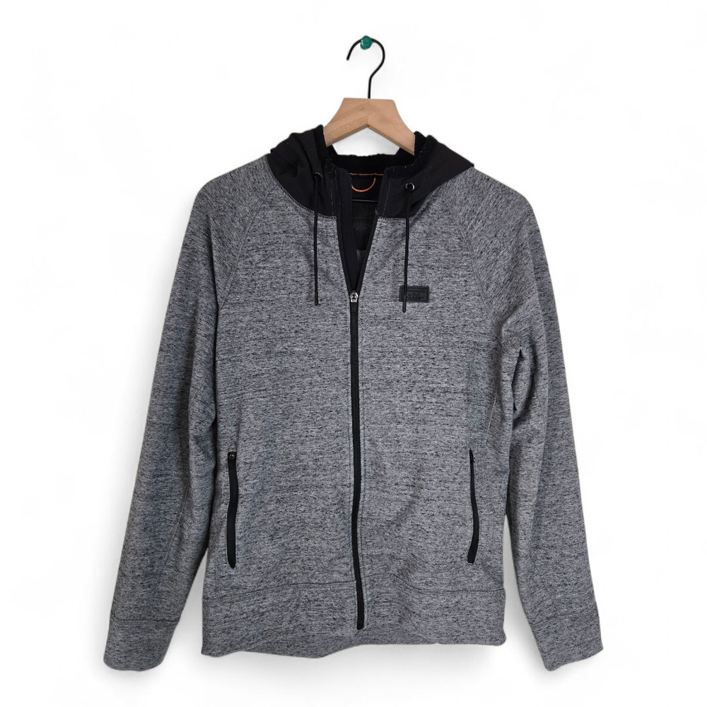 Abercrombie & Fitch Gray Full Zip Hoodie Size XS Comfy